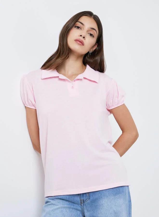 تايك تو تيشيرت بولو بقصة عادية