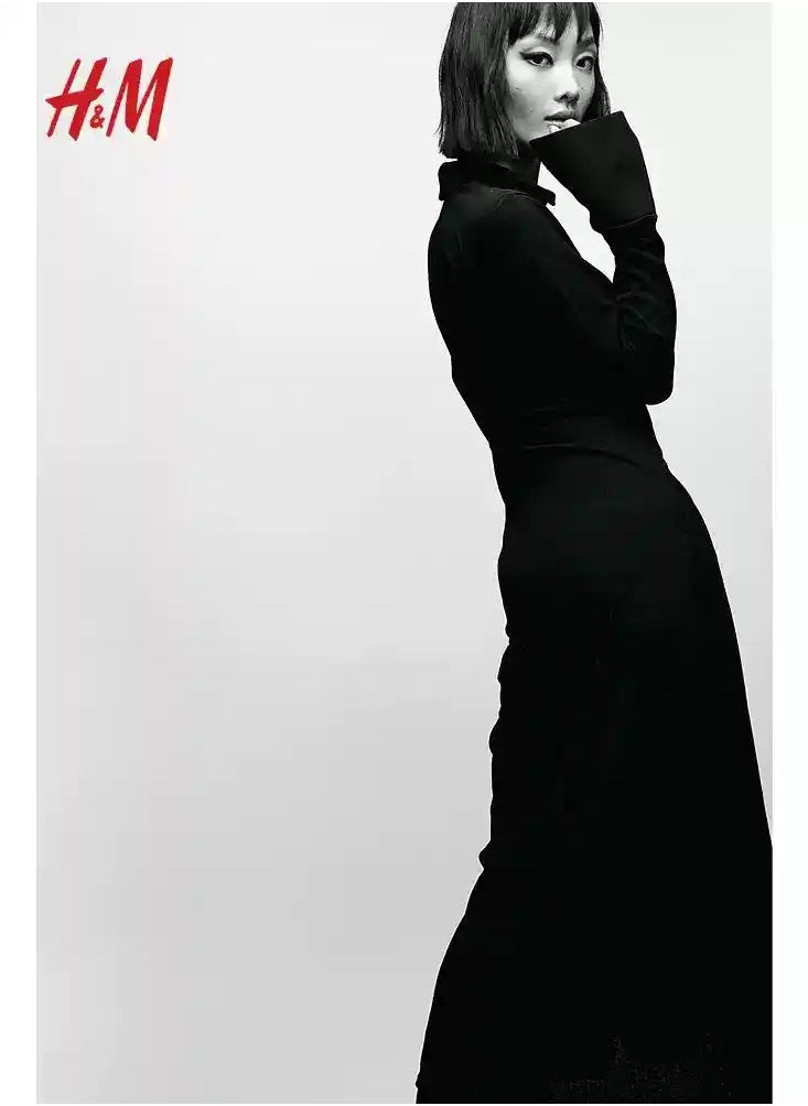 H and M - HM Women's New Loose Lightweight Comfortable And Fashionable Dress - Image 1