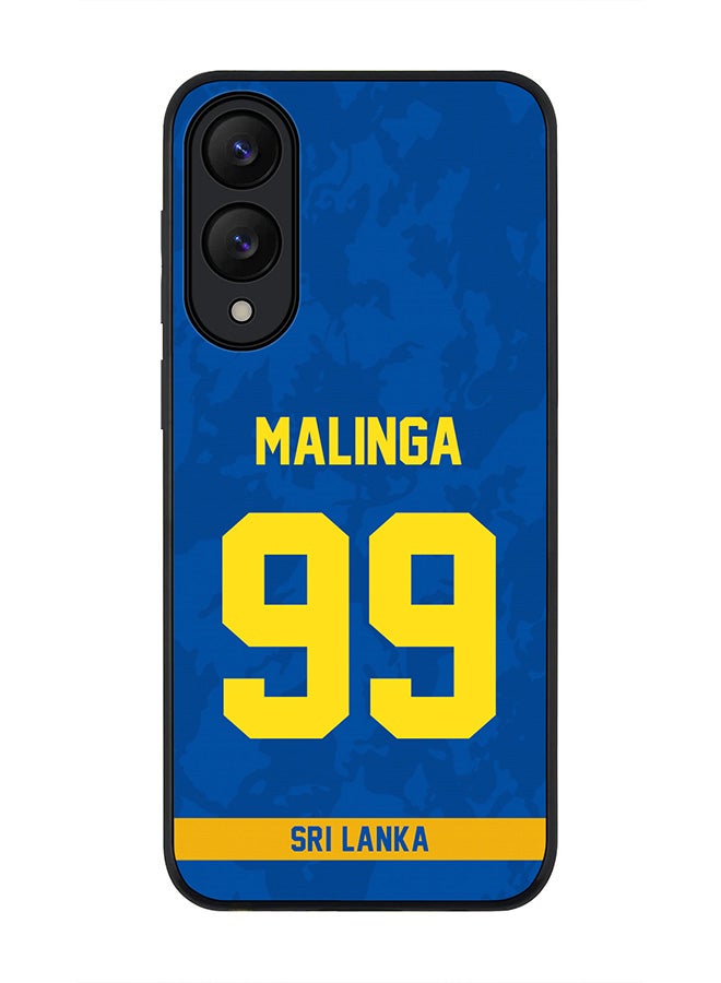 Stylizedd For Samsung Galaxy S25 Edge Case,Slim fit Camera Protection, Shockproof Thin Phone cover  - Sri lanka Lasith Malinga, Jersey No 99