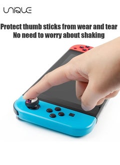 Unique 7Piece set Cross D-Pad Button Caps Thumb Grips Set, Compatible with Nintendo Switch/Switch OLED, Cute 3D Soft Silicone ABXY Buttons Sticker Joystick Cover Caps  - Image 3
