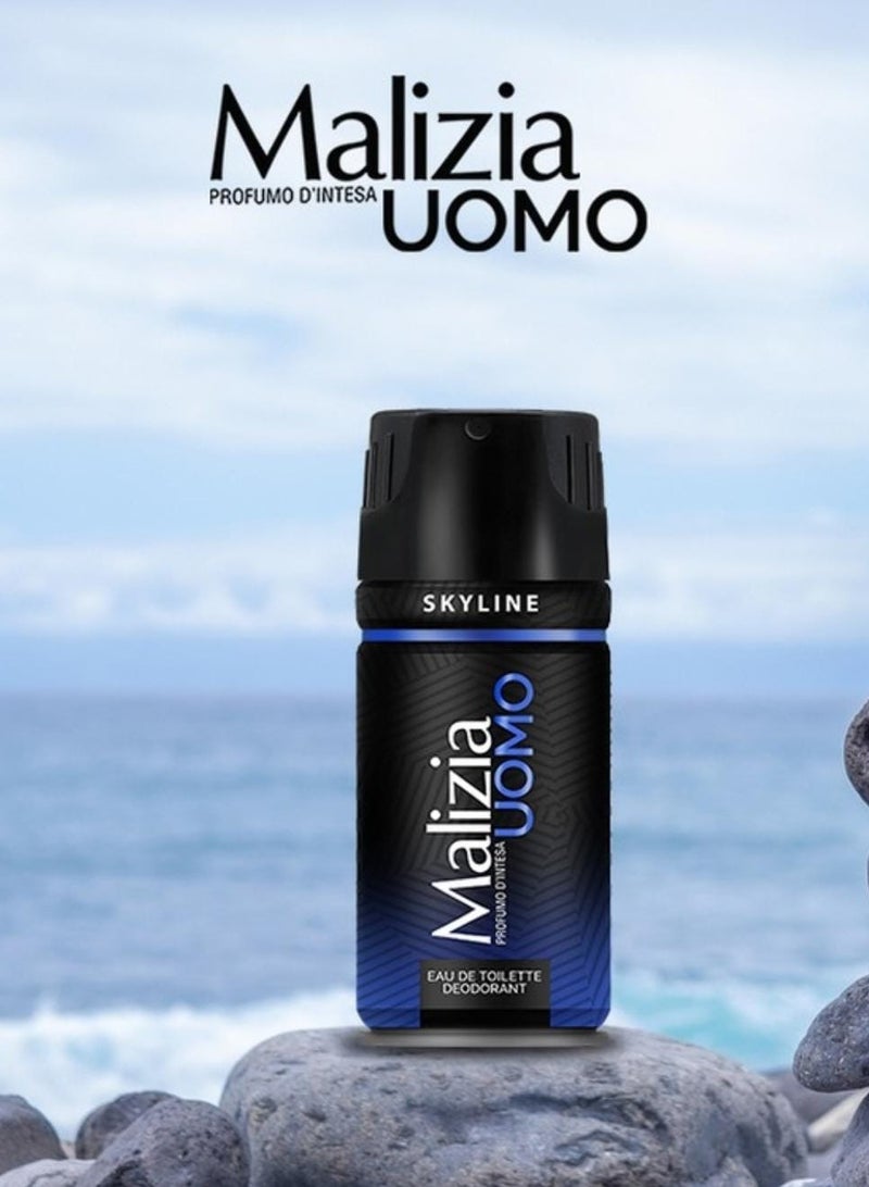 Malizia Uomo Skyline Eau de Toilette Spray 150 Ml
