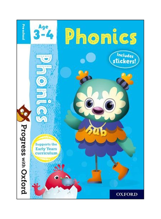Progress With Oxford : Phonics Age 3-4