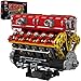 Reobrix V12 Engine Building Block Sets for Adults 33017 Sports Car Engine Model Kit Technic Electric Engine Model Kit with Motor and Battery Construction Toys Gift for Adults4719PCS - Image 2