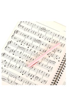 Y&D Music Notebook, Manuscript Writing Paper Note Book, Blank Sheet Music, Writable Spiral-Bound Loose-Leaf Pages A4 100 Pages, 10 Stave, Musicians Staff  - Image 3