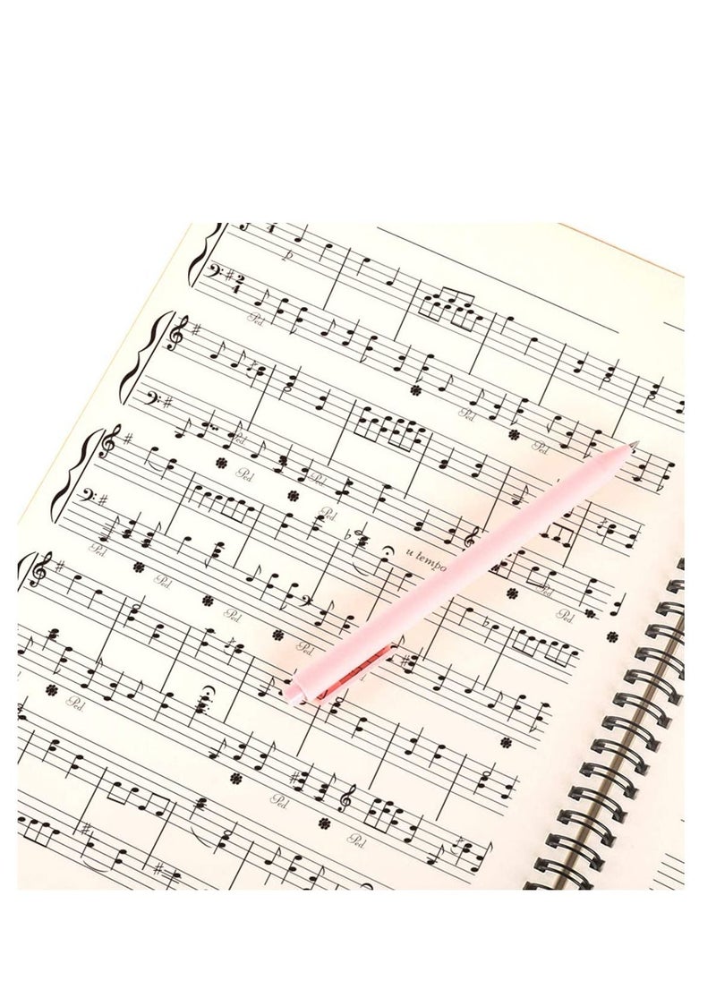 Y&D - Music Notebook, Manuscript Writing Paper Note Book, Blank Sheet Music, Writable Spiral-Bound Loose-Leaf Pages A4 100 Pages, 10 Stave, Musicians Staff - Image 1