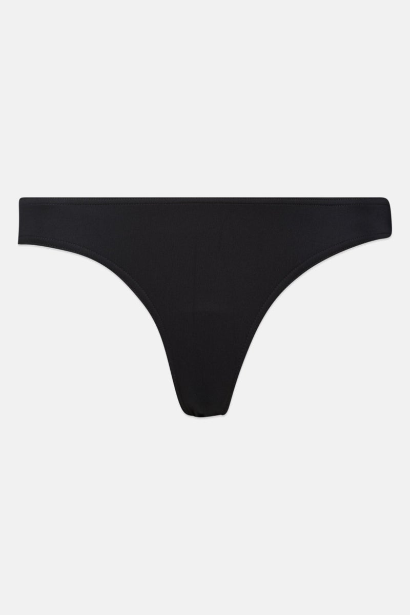 Billabong Women Plain Bikini Bottom, Black - Image 2