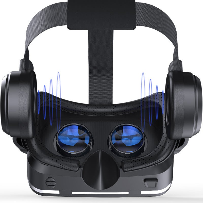 نظارات الواقع الافتراضي ثلاثي الأبعاد الجديدة للصانع للرأس / خوذة اللعبة VR SHINECON السوداء المفضلة التجارة الحدودية - Image 4
