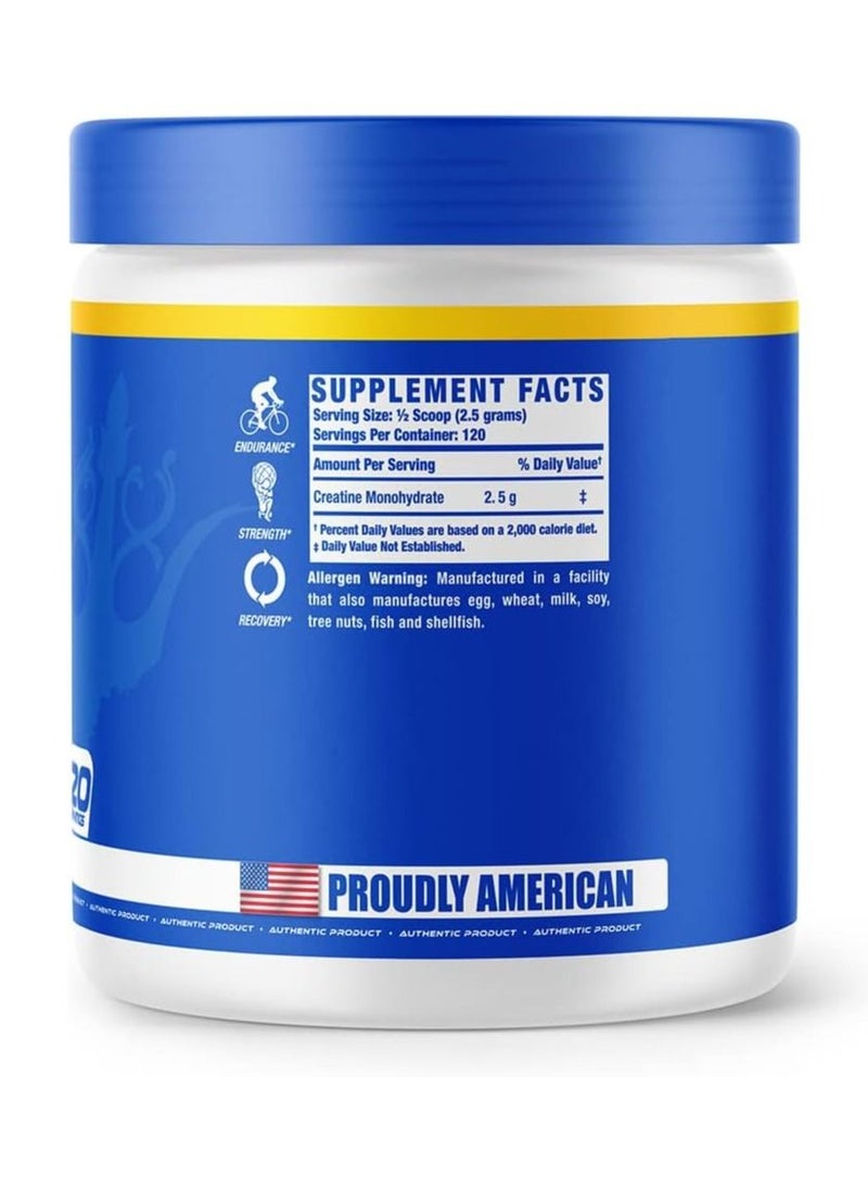 RONNIE COLEMAN - Creatine XS 120 Servings Unflavored 300g - Image 1