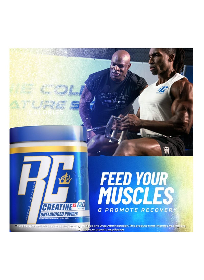 RONNIE COLEMAN - Creatine XS 120 Servings Unflavored 300g - Image 1