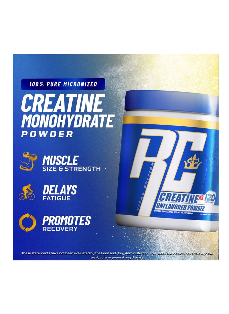 RONNIE COLEMAN - Creatine XS 120 Servings Unflavored 300g - Image 1