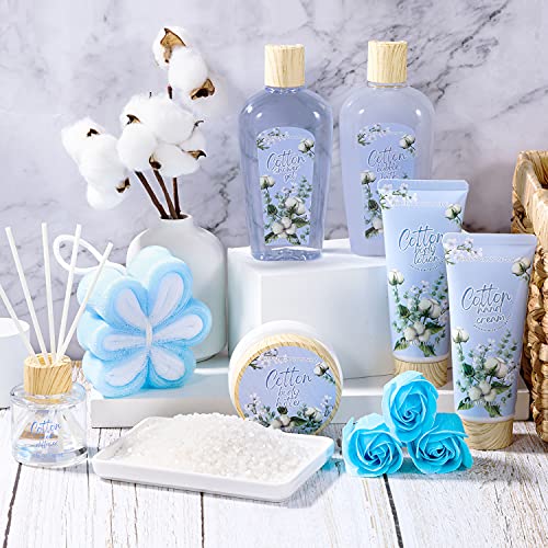 Green Canyon Spa Gift Baskets for Women, Spa Sets for Her, Bath Sets for Women Gift, Spa Gift Basket Sets with Shower Gel, Body Lotion,Mothers Day Gifts for Her - Image 3