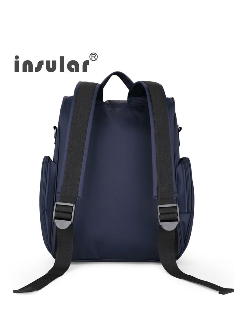 انسولار ماء النايلون حقيبة متعددة الوظائف حقيبة الأم قدرة كبيرة تحمل حقيبة الأم والطفل في انتظار الولادة حقيبة حقيبة الأم عبر الحدود - Image 3