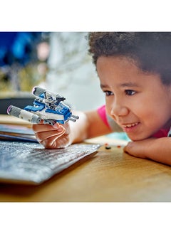 LEGO حرب النجوم: حروب الاستنساخ كابتن ريكسي سفينة حربية ميكروفايتر، لعبة مركبة قابلة للبناء من الطوب لجمعها للأطفال، فكرة هدية خيالية للص boys والبنات من سن 6 فما فوق (99 قطعة) 75391  - Image 3