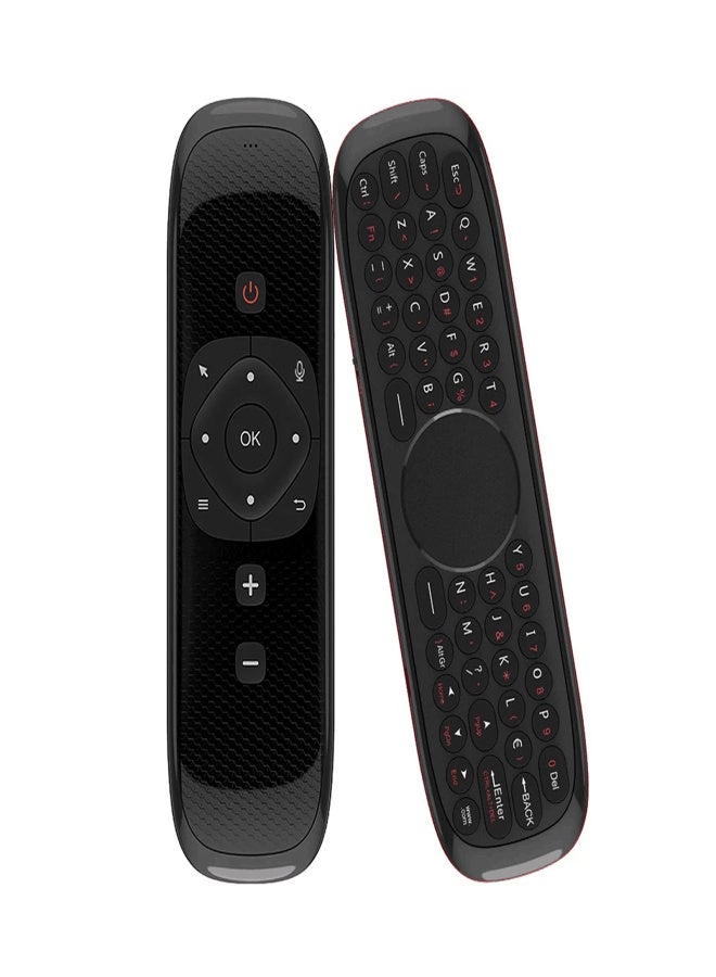 Wechip W2 2.4G Air Wireless Keyboard with Touchpad Infrared Remote Control for Android TV BOX PC Projector - Image 1