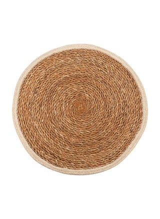 Plan A Rattan Woven Table Coaster 35cm Natural Handmade Woven Farmhouse Table Runner Braided Woven Home Table Runner for Dining Table Home Wedding Party (Beige Edge) - pzsku/ZE8BABF96E668EFF07F22Z/45/_/1716804201/ab4e9f33-8086-4202-ae1d-6e89be52e34a