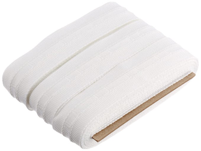 UNIVERSAL CURTAIN HEADING TAPE RUFFLE LENGTH 10 METERS POLYESTER WHITE 264