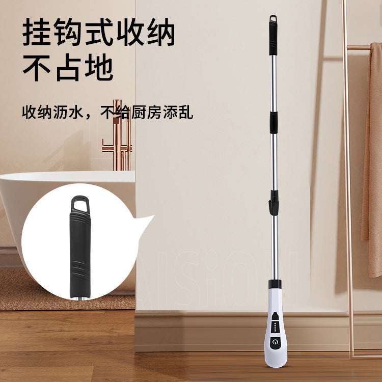Electric Multi-Function Cleaning Brush Household Kitchen Bathroom Floor Manual Powerful Cleaning Artifact - Image 4