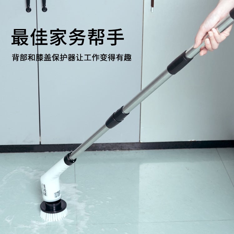 Electric Multi-Function Cleaning Brush Household Kitchen Bathroom Floor Manual Powerful Cleaning Artifact - Image 3