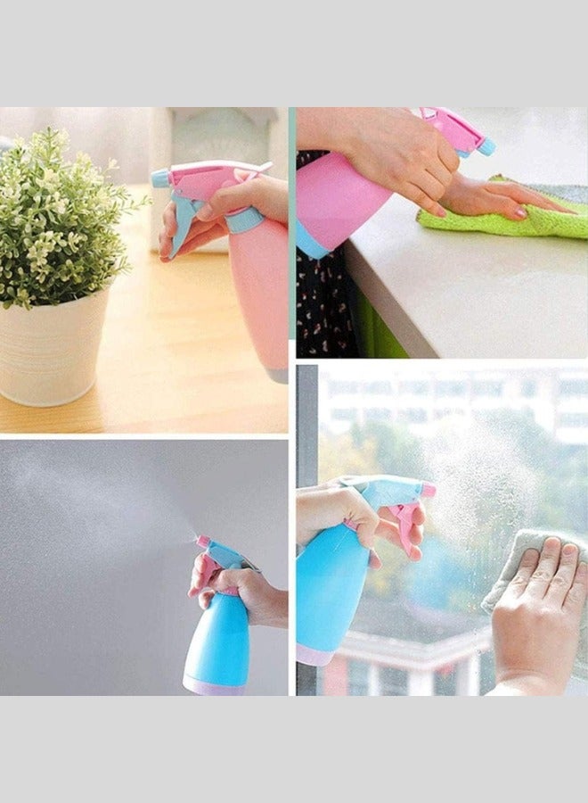 Generic 2pcs 500ml Durable Plastic Sprayer Random Bright Colors Hand Operated Garden Home Use Multipurpose Water Sprayer Bottle for Home and Garden - Image 3