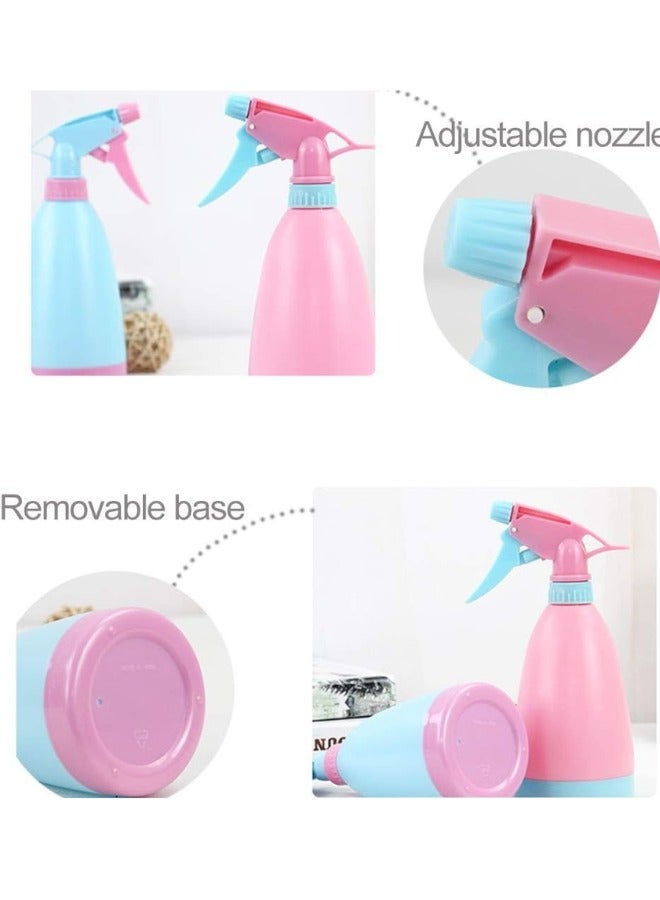 Generic 2pcs 500ml Durable Plastic Sprayer Random Bright Colors Hand Operated Garden Home Use Multipurpose Water Sprayer Bottle for Home and Garden - Image 4