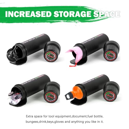 MOTO4U Motorcycle Off-Road Universal Waterproof Tool Tube Gloves Raincoat Storage Box Cap Holder Canisters Tool Repair Box Document Holder - Image 5