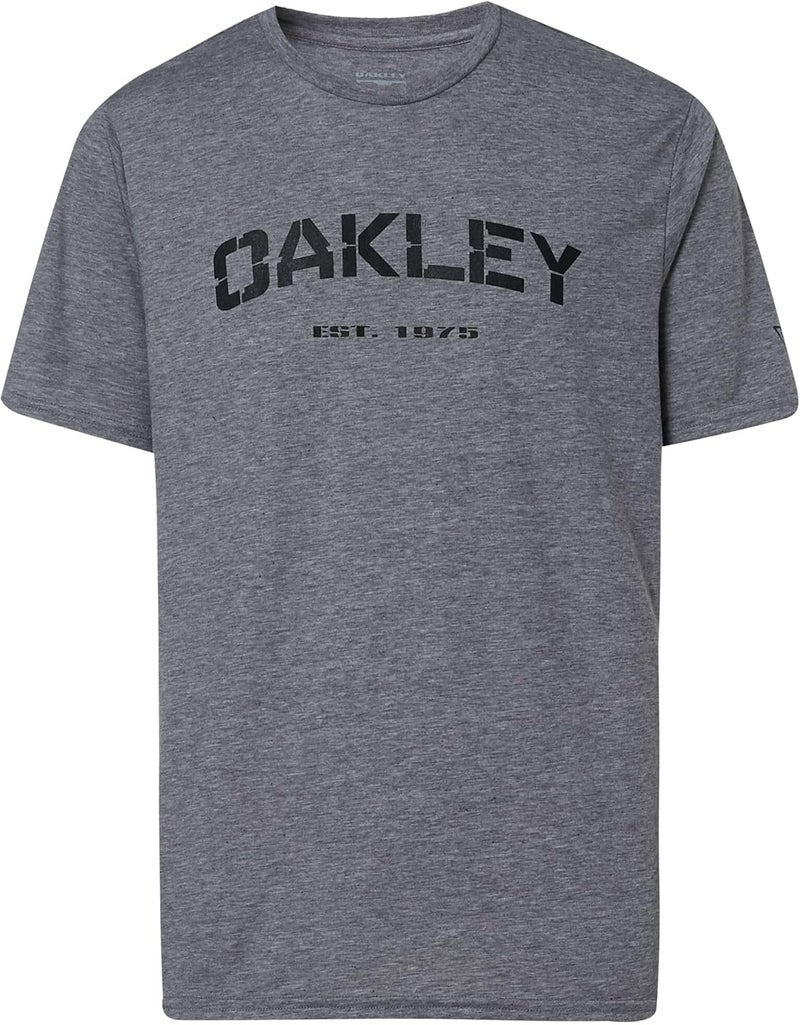 OAKLEY تي شيرت أوكلي SI إندوك - رمادي هاثر أثليتي - صغير - Image 1