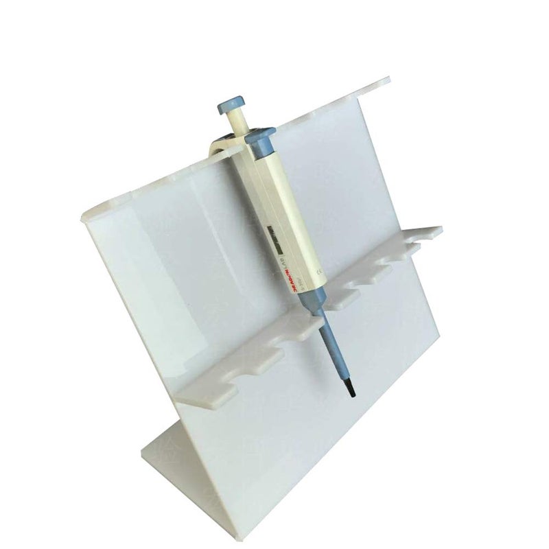 Viloga 2 Pack Pipettor Stand, Useful Pipette Rack for Lab, Stable Holding up 6 Pipettors (Doesn't Include pipettors) - Image 1