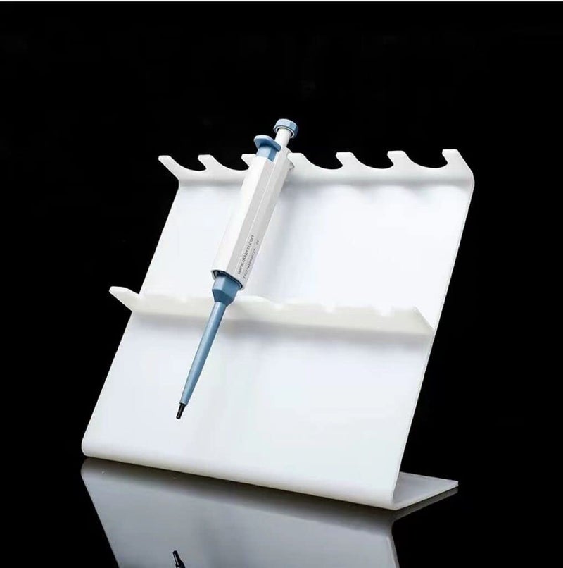 Viloga 2 Pack Pipettor Stand, Useful Pipette Rack for Lab, Stable Holding up 6 Pipettors (Doesn't Include pipettors) - Image 2