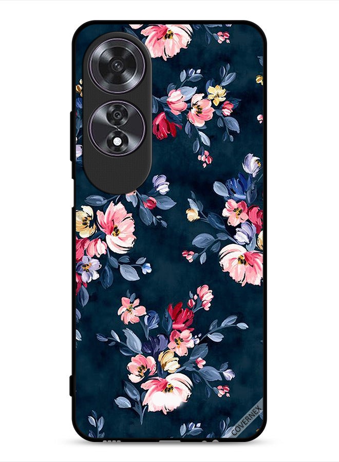 Covernex Oppo A60 Protective Case Cover Hand Painted Flowers - Image 1