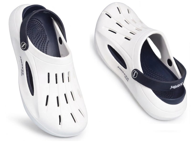 Action Men White Blue Clog ONTC0014WHBL07 - Image 1
