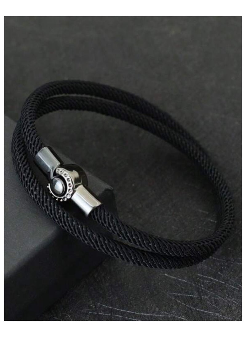 Elegant Bracelet For Men Made Of High Quality Fabrics Size 20cm - pzsku/ZE8BB166A68859210F9B6Z/45/_/1728890095/00d4bec2-c94d-45e7-9cc4-326990578ad8