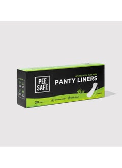PEESAFE PeeSafe Daily Panty Liners with Aloe Vera, Curvy design for extra comfort, Cottony-Soft surface, Antibacterial, 185mm wide - 20 liners  - Image 2