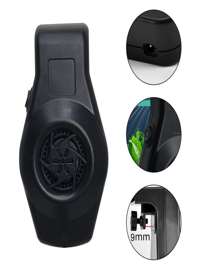 MiOYOOW Mini Aquarium Chiller, Hanging Fish Tank Cooling Fan with 2 Wind Speeds, Low Noise Water Cooling System for Freshwater Saltwater Tank - Image 3