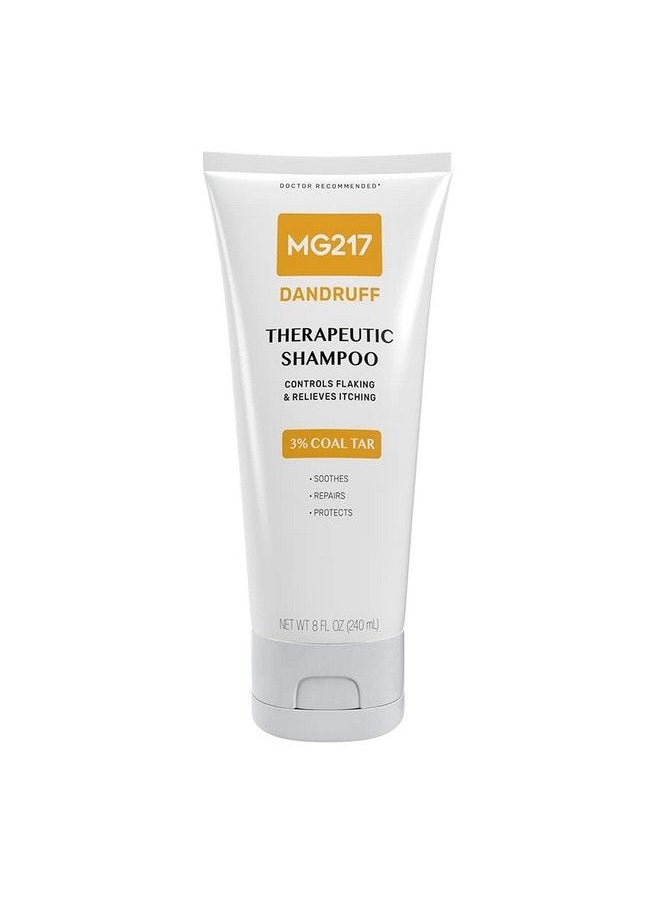 MG217 - شامبو مضاد للقشرة يحتوي على 3% من قطران الفحم، يتحكم في التقشر ويخفف من حكة فروة الرأس، أنبوب سعة 8 أونصات - Image 1