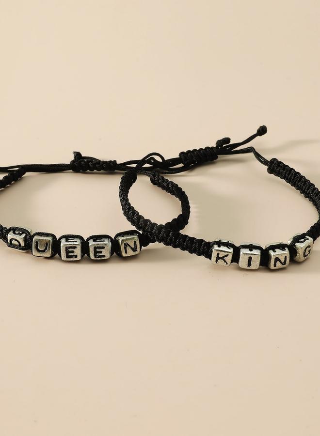 Take Two King and Queen Couple Bracelets - Image 5