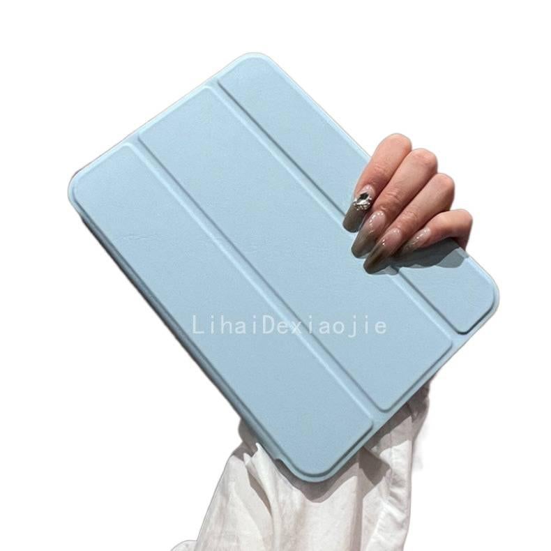DGG حافظة آيباد شفافة بظهر واضح لجهاز iPad Air / iPad 10.2 باللون أسود بظهر شفاف باللون الأسود - Image 2