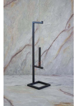 S Rock Handicrafts S Rock Handicrafts Tissue Roll Stand Stylish Tissue Stand Decorative Toilet Paper Holder Bathroom Storage Solution Toilet Roll Holder Luxury Tissue Stand 3 Papper Roll Free Modal 1  - Image 3