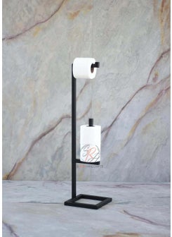S Rock Handicrafts S Rock Handicrafts Tissue Roll Stand Stylish Tissue Stand Decorative Toilet Paper Holder Bathroom Storage Solution Toilet Roll Holder Luxury Tissue Stand 3 Papper Roll Free Modal 1  - Image 1