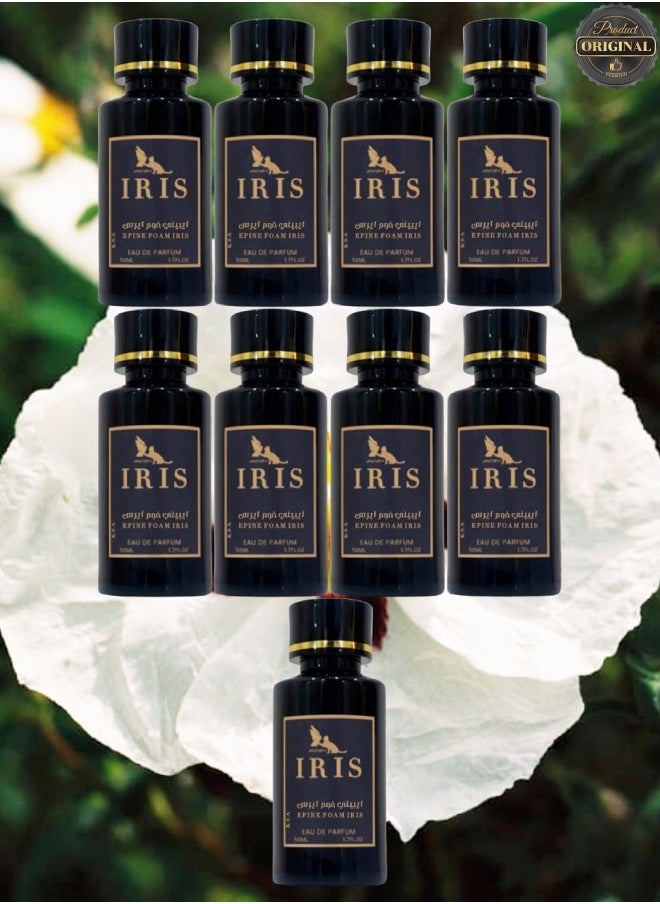 IRIS - 9 Pieces Epine Foam Iris Perfume 50ML - Image 1