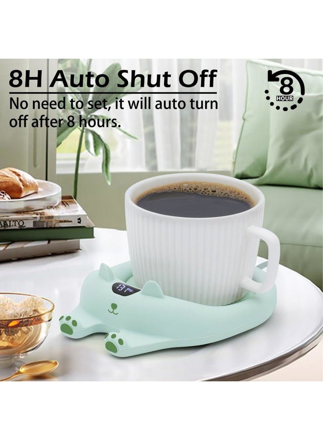 Pusee Mug Warmer,Coffee Warmer For Desk Candle Auto Shut Off,Coffee Cup With 3 Temp Settings,Electric Beverage Plate Coffee,Tea,Water Milk And Cocoa(Not Include Cup) - Image 5