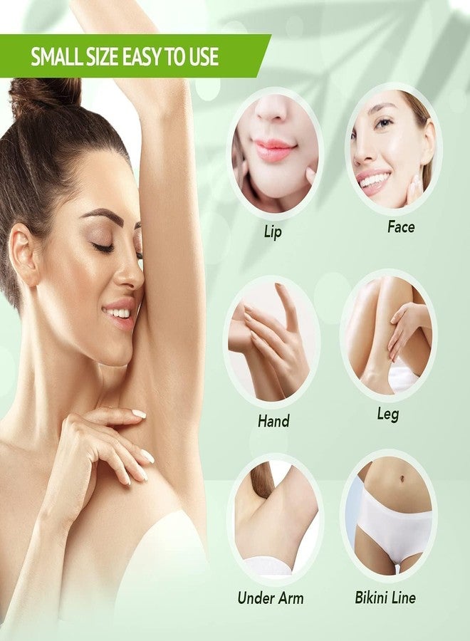 شرائح شمع الجسم بخلاصة الصبار للنساء - إزالة فعالة للشعر من الساقين والذراعين والجسم | مجموعة إزالة شعر سريعة وسهلة مع 20 شريحة مزدوجة الجوانب | بشرة ناعمة وملساء - Image 3