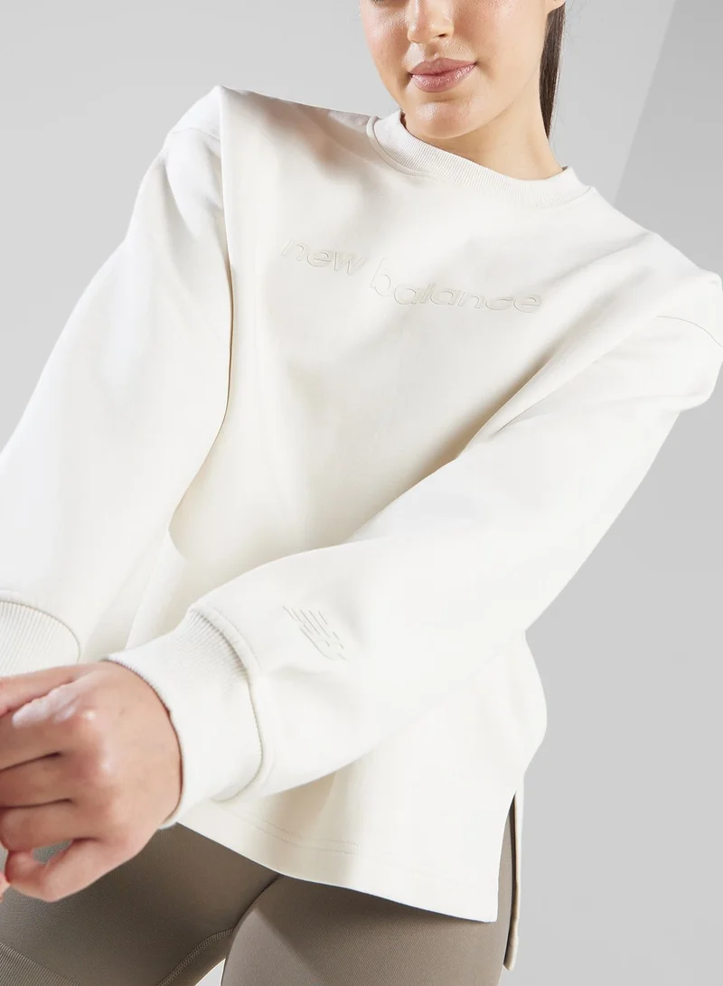 New Balance Hyper Density Triple Knit Spacer Sweatshirt