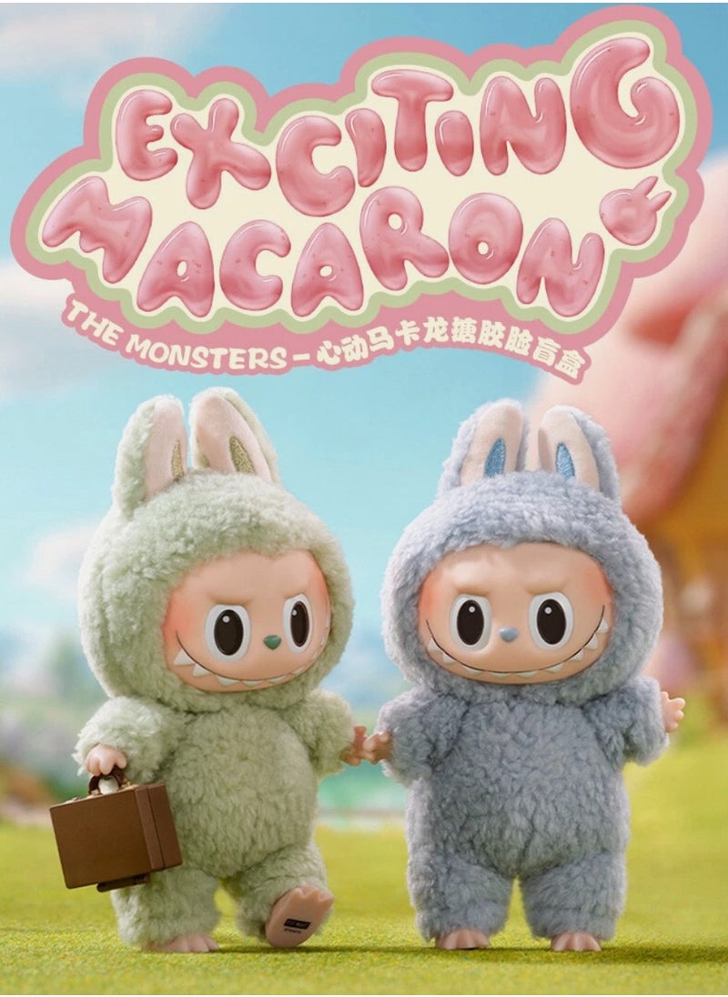 LABUBU 100% Authentic Labubu – The Monsters Exciting Macaron Series | Surprise Vinyl Plush Blind Box  - Image 4