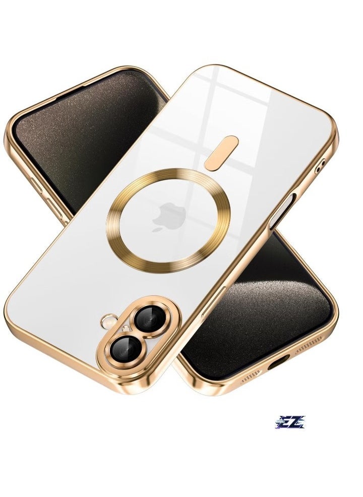 ELTRAZONE iPhone 16 Magnetic Case Compatible with Mag-Safe – Built-in Camera Protector, Soft TPU Anti-Scratch Shockproof Slim Clear Case for iPhone 16 (6.1 Inch) – Stylish, Durable, and Secure Protection - Image 1