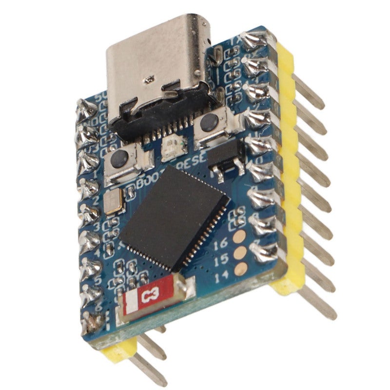 ويف شير لوحة تطوير ESP32 S3 بمعالج 32 بت LX7 ثنائي النواة بسرعة 240 ميجاهرتز مع 8 ميجابايت فلاش و8 ميجابايت PSRAM وواي فاي 2.4 جيجاهرتز وبلوتوث - لوحة متحكم لاسلكي بواجهة USB Type C ومجموعة غنية بالملحقات الطرفية لإنترنت الأشياء والأجهزة القابلة للارتداء - Image 2