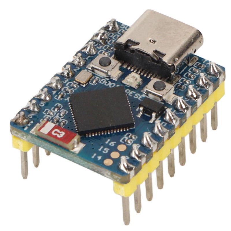 ويف شير لوحة تطوير ESP32 S3 بمعالج 32 بت LX7 ثنائي النواة بسرعة 240 ميجاهرتز مع 8 ميجابايت فلاش و8 ميجابايت PSRAM وواي فاي 2.4 جيجاهرتز وبلوتوث - لوحة متحكم لاسلكي بواجهة USB Type C ومجموعة غنية بالملحقات الطرفية لإنترنت الأشياء والأجهزة القابلة للارتداء - Image 1