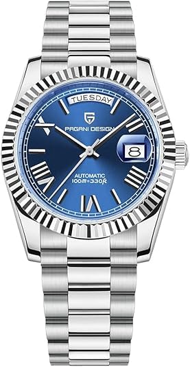 RollsTimi  Pagani Design 1752 DD36 Luxury Men's Automatic Mechanical Watch, Sapphire Glass, Day Date Watch, Seagull Caliber ST16, 100m Water Resistant - Image 1
