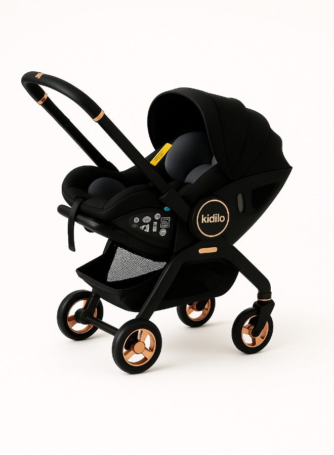 ( Stroller weight 9.5 KG -S366 ) استرولر وكارسيت Kidilo