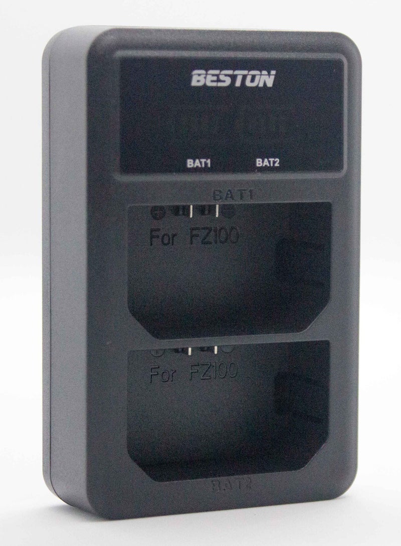 BESTON Beston Dual-Port Charger for Sony FZ100 Battery allows simultaneous charging to boost productivity. - Image 3