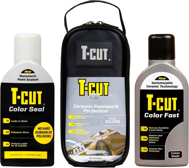T-Cut 365 Sheer Silver Paintwork Perfection Kit Well-engineered versatile build - Image 1
